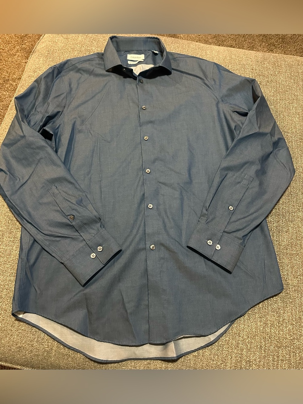 Men’s Dress Shirt Size Large Calvin Klein